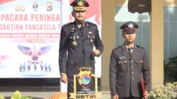 Polres Lombok Tengah Gelar Upacara Peringatan Hari Kesaktian Pancasila, Kapolres: Jaga Keutuhan Pancasila dan NKRI
