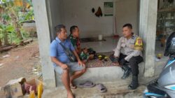 BHABINKAMTIBMAS DESA PRAKO LAKSANAKAN SAMBANG WARGA DAN SAMPAIKAN IMBAUAN KAMTIBMAS