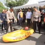 Polres Loteng Bersama Instansi Terkait Siagakan Ratusan Personel Tanggap Siaga Bencana. ‎