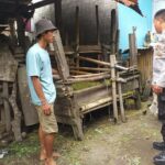 Bhabinkamtibmas Kuripan Dorong Warga Manfaatkan Pekarangan untuk Ketahanan Pangan