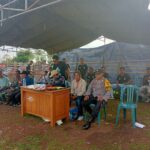 Bhabinkamtibmas Desa Serakapi Amankan Final Turnamen Mini Soccer Serakapi Cup III