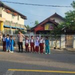 Polsek Rhee Laksanakan Pengaturan Lalu Lintas Pagi, Jamin Keselamatan Anak Sekolah