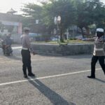 Polsek Rasanae Barat Polres Bima Kota Laksanakan Strong Point Pagi, Wujud Pelayanan Prima Kepada Masyarakat