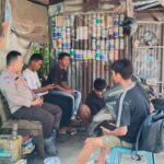 Bhabinkamtibmas Polres Bima Kota Laksanakan Himbauan dan Sosialisasi Layanan Call Center 110 kepada Warga