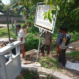 Bhabinkamtibmas Merembu Jadi Motor Ketahanan Pangan Warga