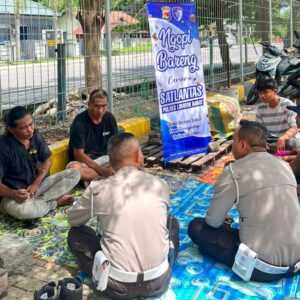 Pesan Hangat Polantas untuk Sopir Lembar: Keselamatan Adalah Harga Mati