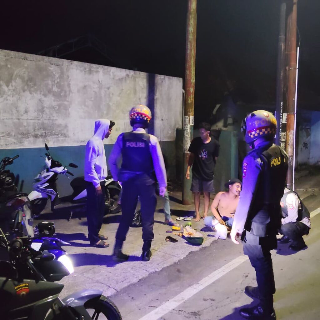 Aksi Tegas Sat Samapta Lombok Barat Redam Balap Liar di Bypass