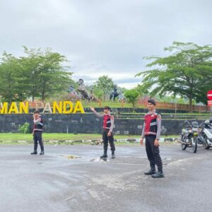 Antisipasi Kemacetan dan Gangguan Kamtibmas di Jalan Raya, Satsamapta Polres Menggelar Rawan Pagi