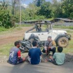 BHABINKAMTIBMAS DESA MOTENG JALIN SILATURAHMI DENGAN WARGA CIPTAKAN KAMTIBMAS YANG KONDUSIF