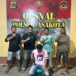 Tim Opsnal Polsek Asakota Gerak Cepat Amankan Terduga Pelaku Pembacokan di Jatibaru Timur