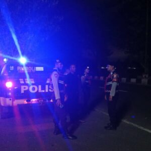Polres Lobar Sasar Bypass BIL I dengan Patroli Blue Light