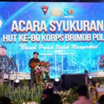 Hadiri Syukuran HUT ke-80 Brimob, Kapolri Apresiasi Peran Brimob dukung Program Pemerintah