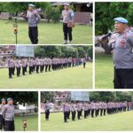 Kasi Propam Polres Sumbawa Barat Pimpin Apel pagi, tekankan disiplin Anggota