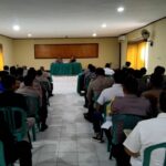 PERSONEL POLRES DOMPU LAKSANAKAN PENGAMANAN AKSI UNJUK RASA, PROPAM TURUT MELAKUKAN PENGAWASAN SETIAP KEGIATAN KEPOLISIAN