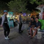 Patroli KRYD Malam Minggu, Polres Bima Kota Sampaikan Imbauan Kamtibmas kepada Masyarakat