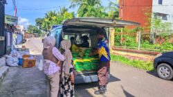 Ringankan Beban Warga, Sat Binmas Polres Dompu Gelar Gerakan Pangan Murah GPM Polri