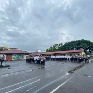 WAKA POLRES DOMPU BERIKAN PENGARAHAN DAN PENGENDALIAN UNTUK CEGAH PELANGGARAN PERSONEL PNPP