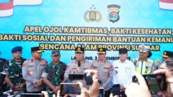 Polri All-Out Tangani Krisis Sumatera: Wakapolri Lepas Bantuan Kemanusiaan Polda Lampung