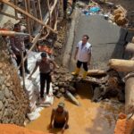 POLDA SUMUT BANGUN JEMBATAN DARURAT DI TAPTENG, PULIHKAN AKSES WARGA DAN JALINSUM