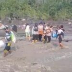 Polri Terus Evakuasi Warga dan Mengamankan Harta Benda di Candipuro: Bergerak Cepat Selamatkan Masyarakat