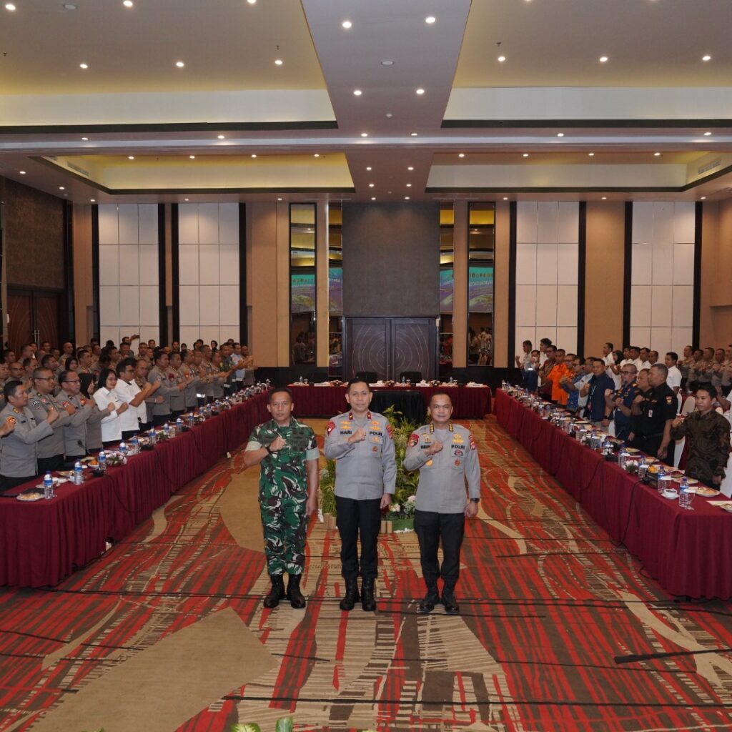 Rakor Linsek Pam Nataru 2025 Digelar di Mataram, Polda NTB Siapkan 1.908 Personel